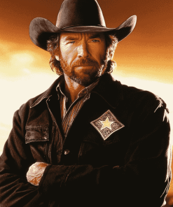 Walker Texas Ranger Movie Diamond Painting