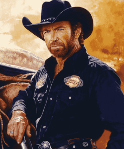 Walker Texas Ranger Movie Diamond Painting