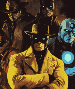 Watchmen Superheroes Diamond Painting