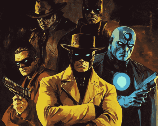 Watchmen Superheroes Diamond Painting