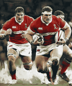 Welsh Rugby Stars Diamond Painting