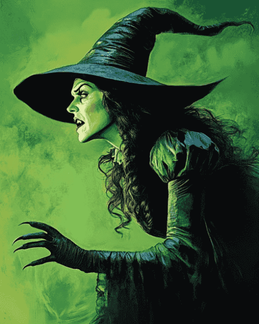 Wicked Witch Magic Diamond Painting