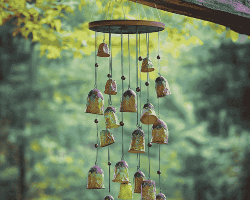 Wind Chimes Handmade Diamond Painting