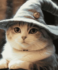 Wizard Cat Diamond Painting