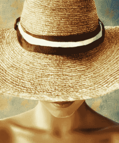 Woman's Straw Hat Diamond Painting