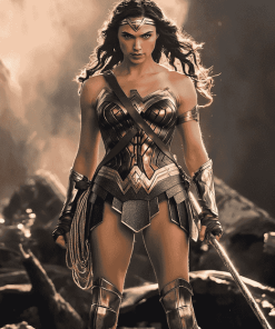 Wonder Woman Movie Art Diamond Painting