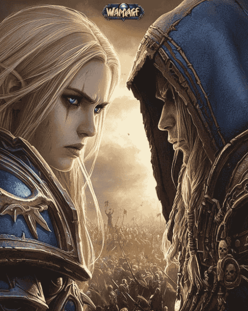 World of Warcraft Battle For Azeroth Diamond Painting