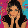 Wow Girl Pop Art Diamond Painting