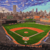 Wrigley Field Landscape Diamond Painting