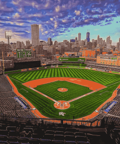 Wrigley Field Landscape Diamond Painting