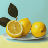 Yellow Lemons Fruit Diamond Painting