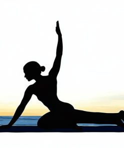 Yoga Silhouettes Sport Diamond Painting