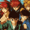 Yu Yu Hakusho Anime Diamond Painting