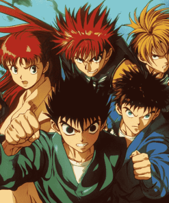 Yu Yu Hakusho Anime Diamond Painting