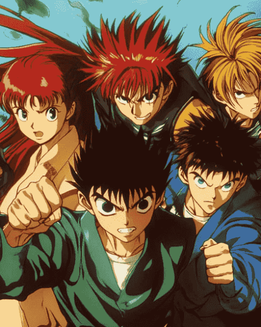 Yu Yu Hakusho Anime Diamond Painting