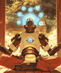 Zenyatta Overwatch Diamond Painting