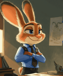 Zootopia Duo Diamond Painting