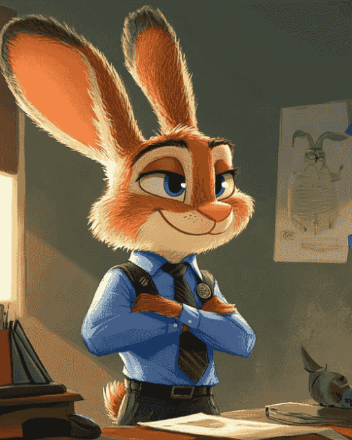 Zootopia Duo Diamond Painting